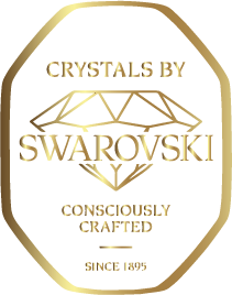 Crystals by Swarovski — Consciously Crafted — official seal