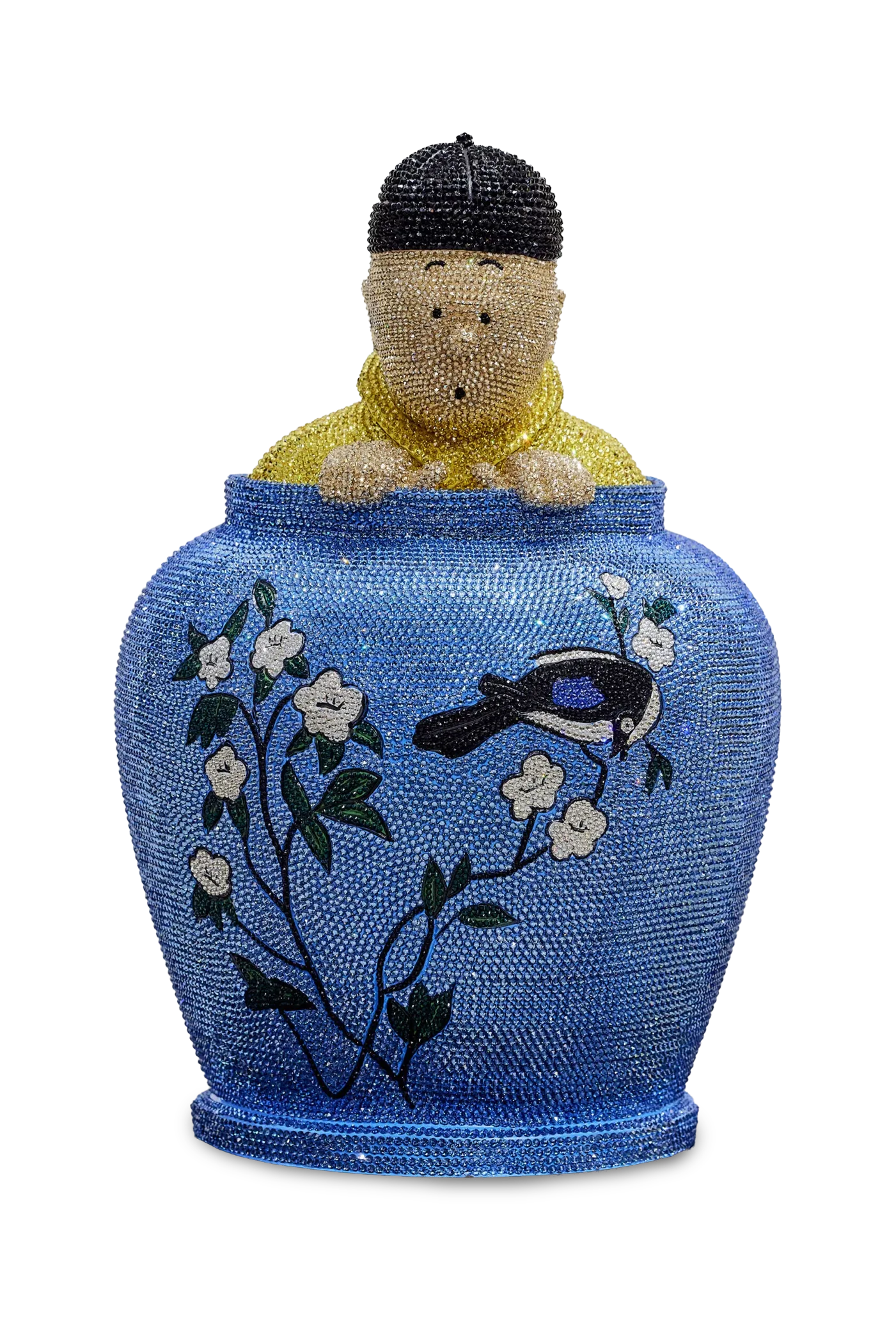 Tintin – The Blue Lotus · Swarovski Crystal Sculpture | Angela Gomes
